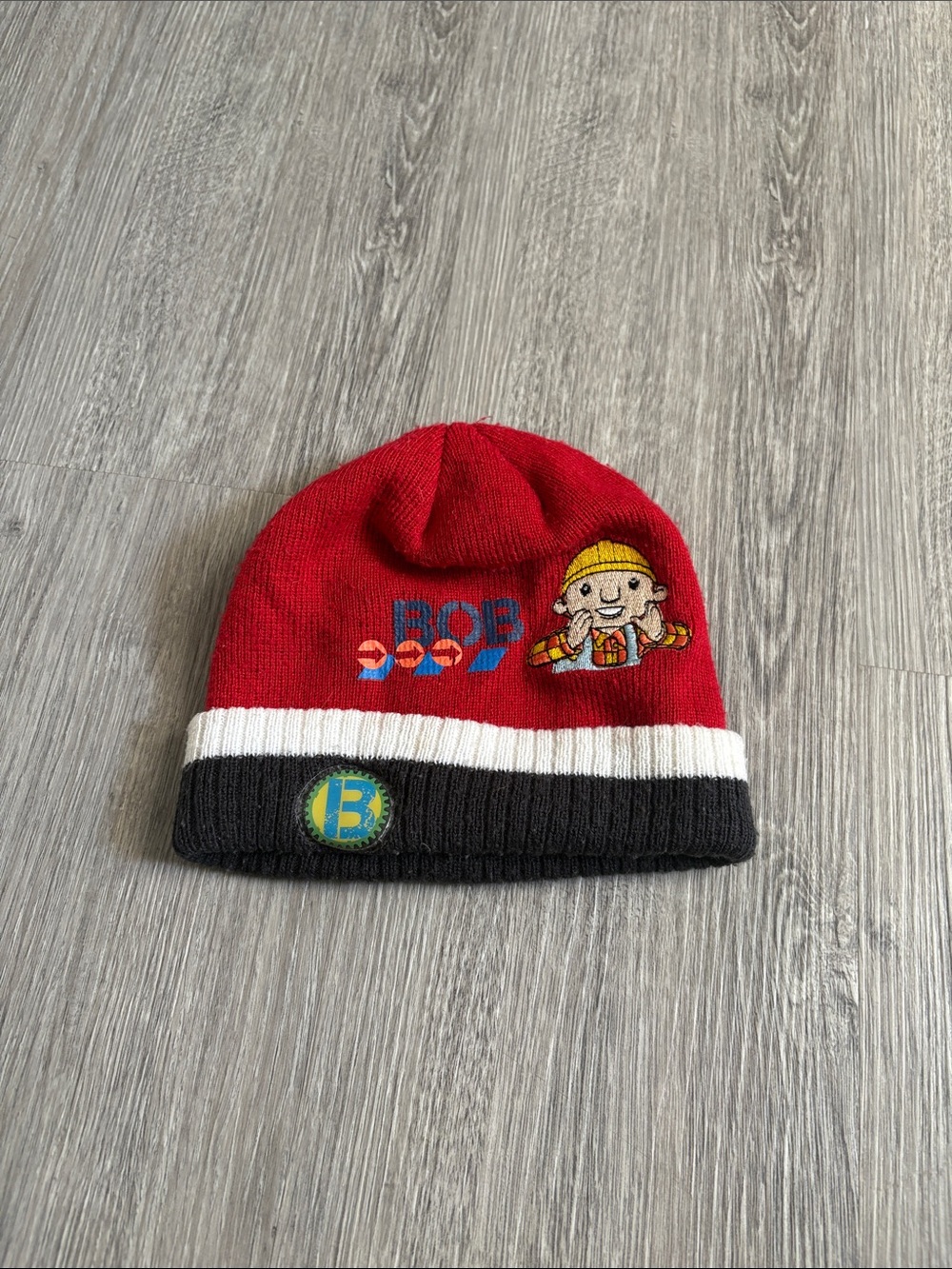 Bob the builder beanie toddler size